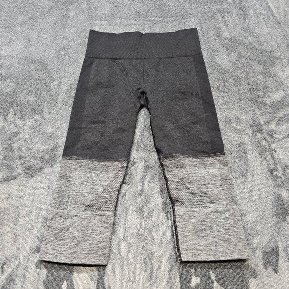 Lululemon Seamlessly Street Crop Heathered Black Leggings Mid-Rise Womens Size 6 - Picture 8 of 11